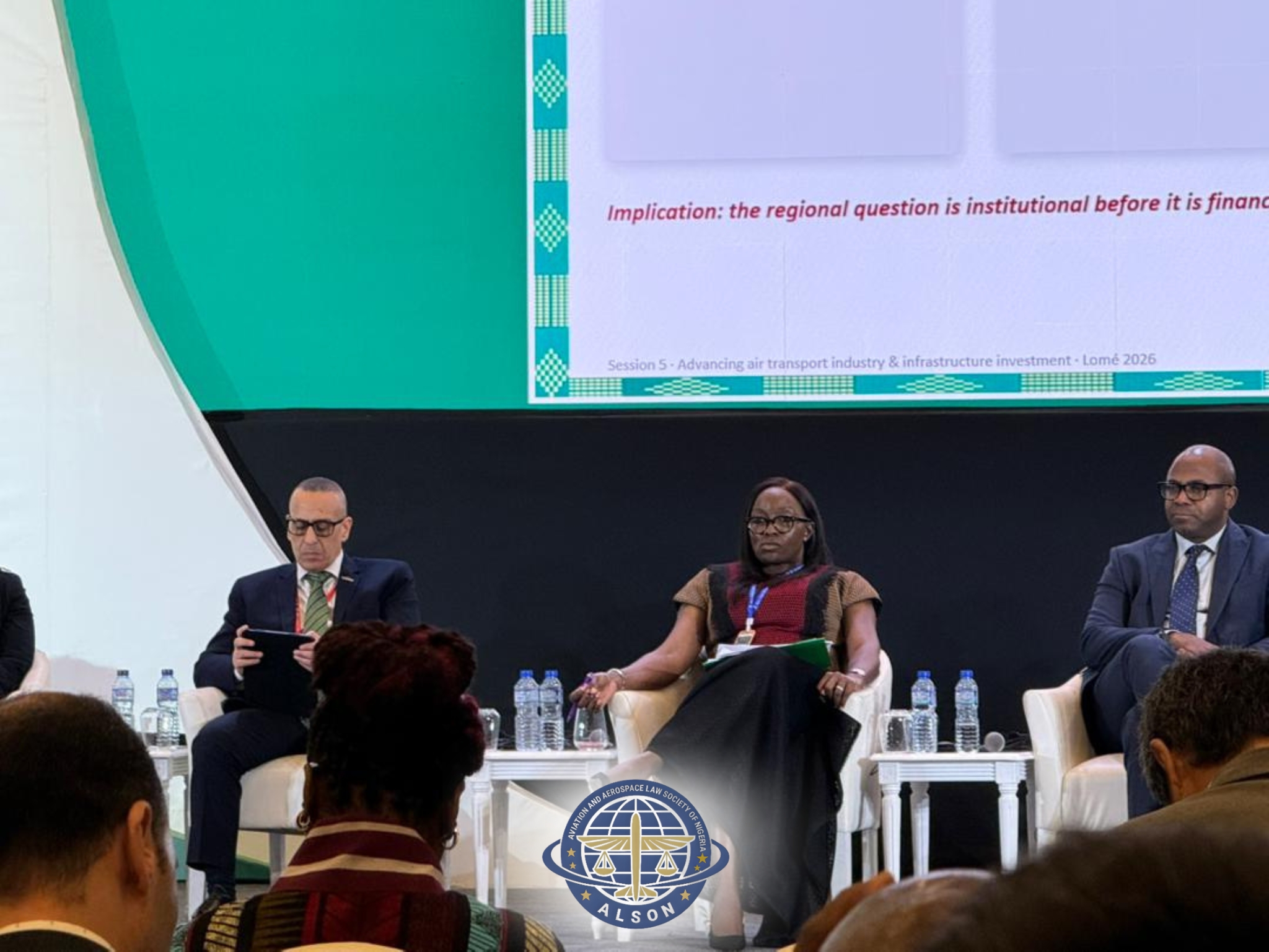 md.ceo faan on the panel to discuss advancing air transport industry and infrastructure investment partnerships in africa.