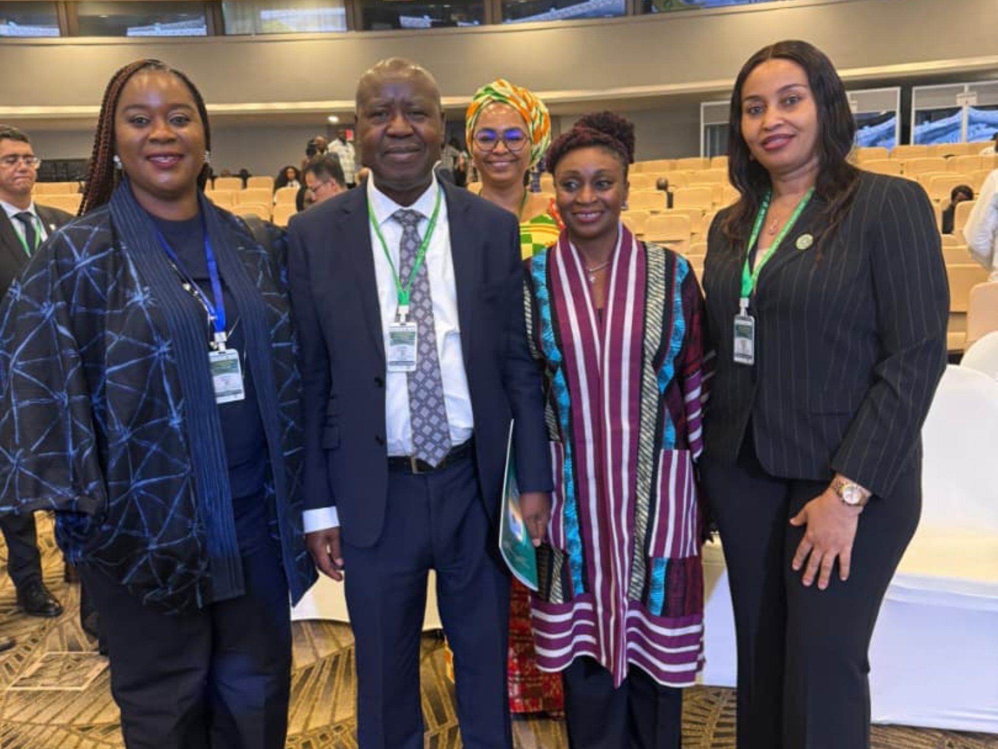 with the secretary general of afcac, mrs. adefunke adeyemi